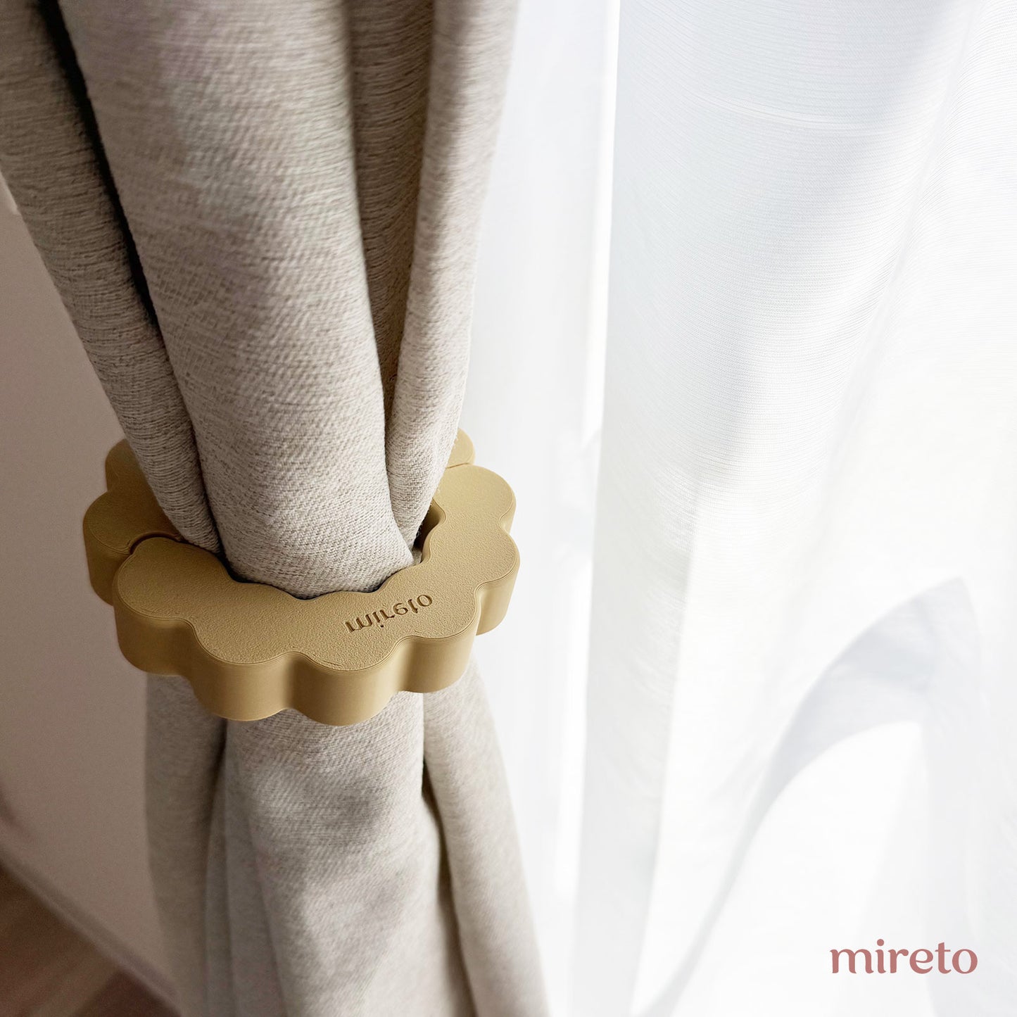 mireto カーテンホルダー Sサイズ
